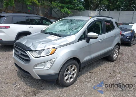 2020 Ford Ecosport Se z USA, uszkodzony, nr VIN MAJ6S3GL6LC343765